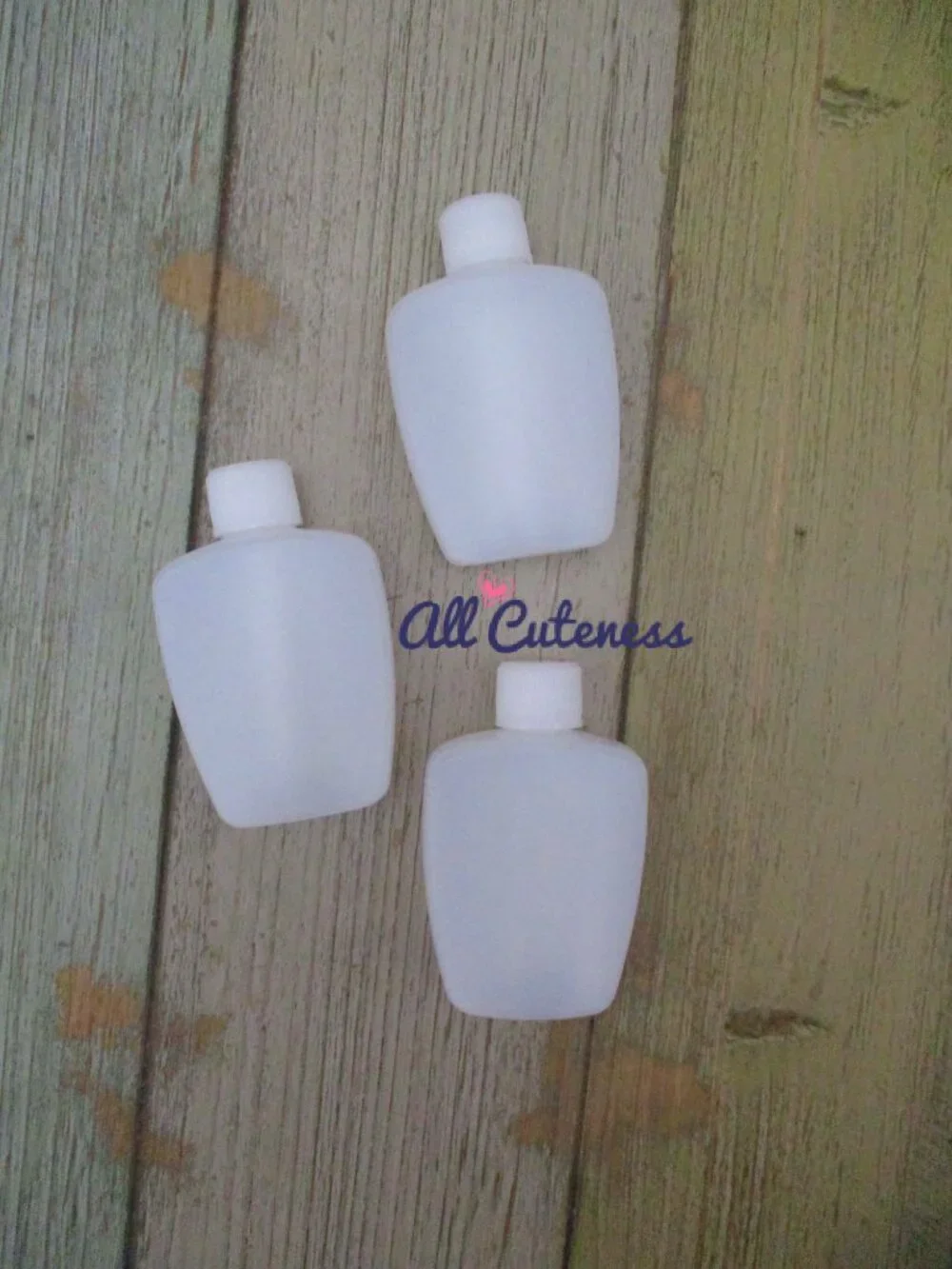 (NWOT) 3 Small Empty Bottles